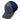 Side of a gray and blue cap with the 'Bass Cat' logo in blue and white across the front.