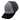 Side of a gray cap with a black bill and an embroidered 'Bass Cat' logo across the front.