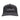 Dark grey cap with a grey and white 'Bass Cat' logo across the front and a white braided rope across the bill.