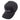 Side of a grey cap with mesh sides and a grey and white bass cat logo on the front, including a rope across the bill.