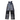 Gray and black waterproof overalls with the aftco logo on the side and the bass cat logo on the hip.
