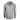 Back view of a long-sleeve gray hooded shirt.