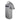 Side of a light gray T-shirt with a dark grey and black 'Bass Cat' graphic on the front.