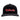 Black baseball cap with white stitching and a red and white 'Bass Cat' logo on the front.