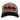 Tan and black cap with a black and red 'Bass Cat' logo embroidered across the front.