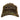 A brown-tinted camouflage baseball cap with a black logo reading 'Bass Cat' across the front.