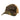 tan camo baseball cap with a beige mesh back and an embroidered bass cat logo in black.