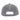 Back view of a white mesh cap with a snapback closure.