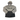 Gray and black color block hoodie with a black 'Bass Cat' chest logo.