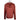 Back view of a red hooded sweatshirt.
