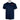 A navy t-shirt with a red bass cat logo on the left chest.