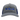 Gray and royal blue cap with an embroidered 'Bass Cat' logo in blue and white across the front. 