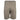 Back of beige shorts with two back pockets.