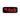 Black decal with red logo of Bass Cat with the slogan 'FEEL THE RUSH'