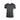 Gray T-shirt with a red bass cat logo on the left chest. 