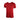 A red T-shirt with a small red bass cat logo on the left chest.