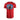 Red T-shirt featuring a graphic design of a boat and the text 'FEEL THE RUSH'.