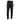 Back of a pair of black jogger pants.