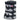 A black neoprene boat rigging wrap is displayed rolled up. It features a repeating 'Bass Cat' logo in white all over the wrap, and a small 'Made in U.S.A' fabric tag.