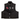 Black life vest with buckles and a red 'BCB' logo on the right chest.