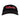 Black visor cap with red and white 'Bass Cat' logo embroidered on the front. 