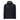 A black Simms hooded jacket with a full front zipper, a vertical Simms logo on the left sleeve, and a bass cat logo on the right chest, shown against a plain white background.