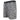 Side of white and grey camouflage-patterned shorts with a drawstring and a burlebo logo on the side of the left leg.