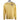 Front of a butter yellow long sleeve with a purple Bass Cat logo.