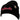 Black beanie hat with a red bass cat logo embroidered on the cuff and a Carhartt tag sewn to the cuff.
