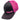 A cap is shown from the side. The front canvas panels and bill are a dark gray canvas material, while the back panels are neon pink mesh. The Bass Cat logo is embroidered in pink and white on the front left panel of the hat. 
