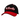 Black and red cap with a red and white 'Bass Cat' logo on the front.