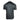Back of a black patterned t-shirt.