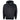 Black hoodie with a puffed bass cat logo on the chest.