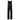 Black bib overalls with a zippered front and white Gill and Bass Cat logos on the chest.