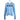 Light blue long-sleeve hoodie with a navy bass cat logo.