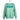 Mint green sweatshirt with a green bass cat logo across the chest.