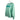 Mint green oversized sweatshirt with a bass cat logo on front.