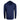 Back of a navy blue hooded long sleeve.