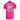 Back of a neon pink tee with a retro design that says "boat waves, sun rays, lake days" and the bass cat logo.