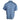 The back view of a light blue short-sleeve collared shirt with a small Columbia PFG logo centered on the back.
