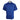 A royal blue short-sleeve button down shirt, featuring a red embroidered Bass Cat logo on the right chest, and a chest pocket on both the left and the right.