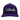 Purple and black cap with an embroidered black and white 'Bass Cat' logo across the front. 