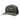 Green and black cap with a white and black bass cat logo patch on the front.