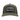 Green and black cap with a black and white bass cat patch across the front.