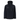 A hooded fishing jacket in black, featuring a black and white 'Bass Cat' logo on the right chest and a zippered pocket on the left chest.