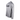 Side of a gray hooded long sleeve with grey and black 'Bass Cat' and 'Simms' branding on the chest.