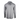 Gray hooded long-sleeve shirt on a white background.