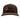 Brown cap with a textured brown Bass Cat logo across the front. 