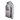 Side of a light grey hoodie with a graphic on the front.