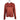 Rust-colored long-sleeve hoodie with bass cat logo on the front